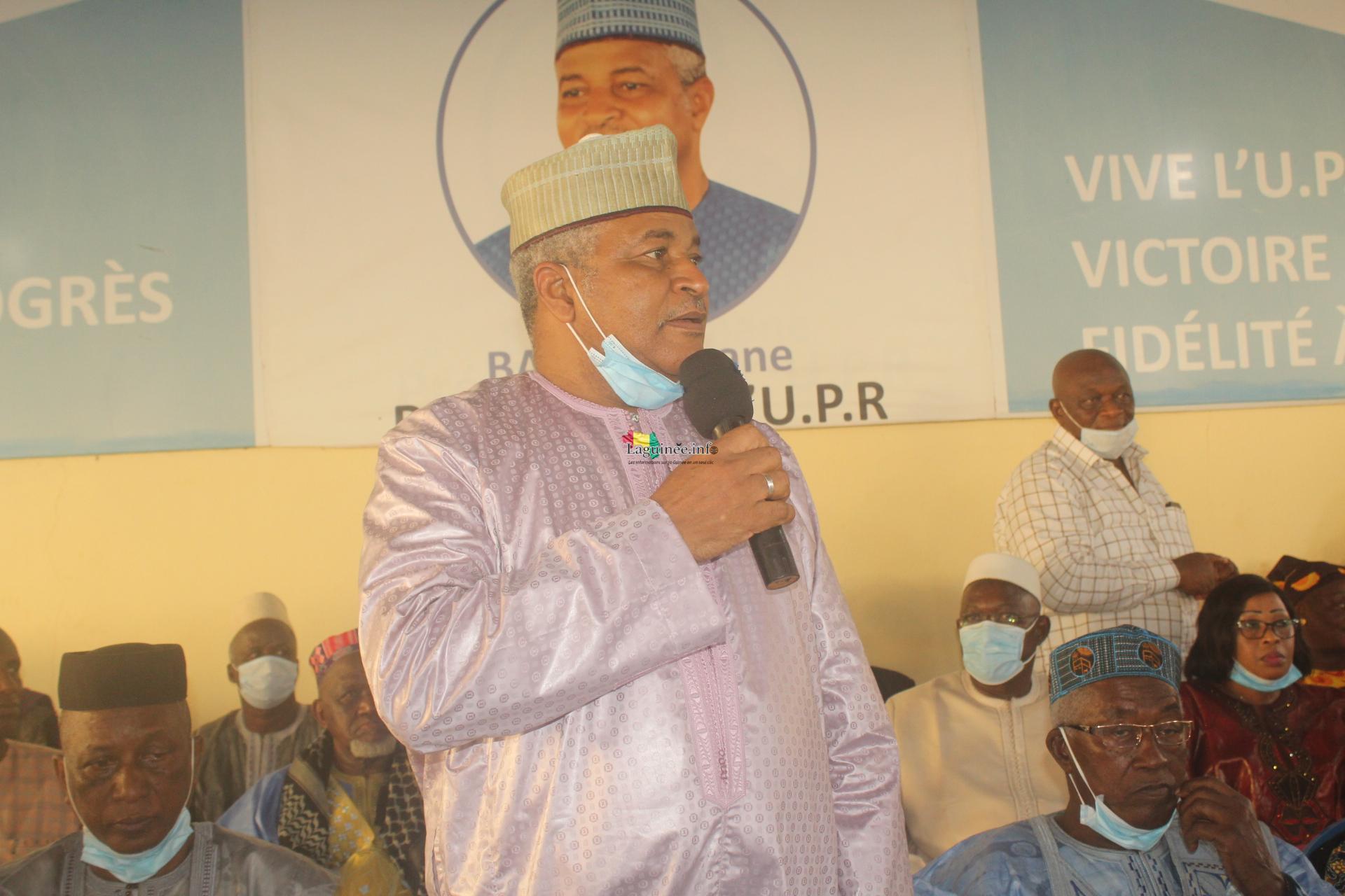 AG du parti UPR : Bah Ousmane s’engage devant ses militants à mériter la confiance du Chef de l’État