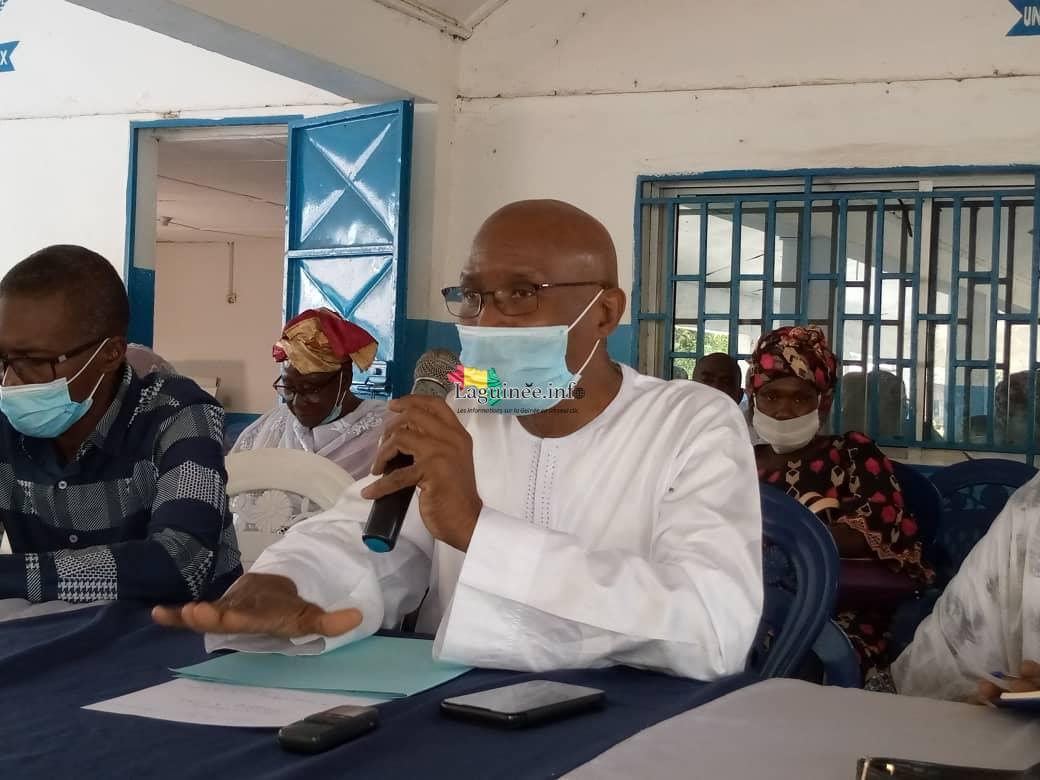 AG de l’UFR : « Nous devons réorganiser le parti et dire à nos responsables à la base que le combat ne fait que commencer », dit Ibrahima Bangoura