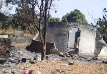 Labé : un feu mystérieux ravage 19 cases, 3 maisons … à Dara Labé
