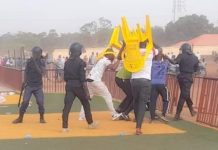 Kankan : De violentes manifestations enregistrées après le match de Hafia contre le SAG