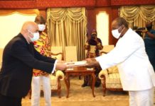 Diplomatie : le nouvel ambassadeur de la Turquie en Guinée, reçu à Sekoutouréya