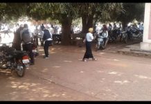 ENI de Kankan: les élèves manifestent à nouveau dans l’enceinte de leur établissement