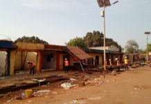 Marché central de Boké: la démolition du lieu entamé