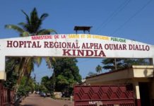 Kindia : Des contractuels de l’hôpital régional réclament 4 mois d’arriérés au directeur sortant