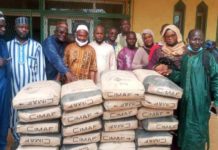 Humanitaire : L’AP40 FDSEG assiste des mosquées de la capitale en chantier