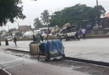 Axe Koloma-Cosa : une manifestation de jeunes dispersée à coups de gaz lacrymogènes