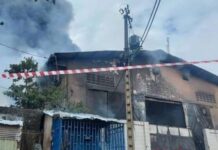 Coléah : un entrepôt des produits agricoles ravagé par un grave incendie