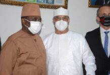 Conakry : Sidya Touré a rencontré Mahamat Saleh Annadif