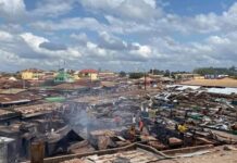 Incendie du grand marché de N’Zérékoré : « j’exprime ma compassion et invite mes compatriotes à faire montre de solidarité » (Lansana Kouyaté)