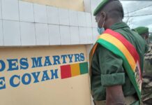 Fête d’indépendance : l’évènement célébré à Coyah par la pose d’une gerbe de fleurs à la place des martyrs