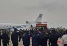 Le président de la Guinée-Bissau, Umaro Sissoco Embaló est arrivé à Conakry