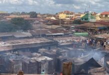 Incendie au marché de N’Zérékoré : Sidya Touré exprime sa solidarité aux victimes