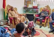 Cellou Dalein chez Mamadou Sylla : « Je ne suis pas venu prendre part à une réunion »