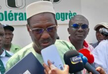 Siège du PUP : des femmes protestent et réclament la tête de Fodé Bangoura