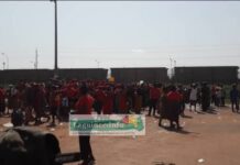 Manifestations à Kamsar : « tous les trains sont garés à la rentrée, il n’y a pas eu de travail »