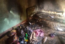 Kankan : Une bonne partie d’une maison d’habitation partie en fumée