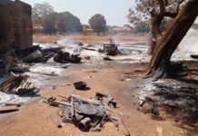 Incendie à Kankan : un atelier de menuiserie et tout son contenu partis en fumée au quartier Missiran Cimenterie