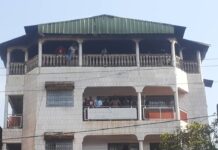 Carrefour Cirage/Ratoma : le dernier étage d’un immeuble R+4 et son contenu calcinés