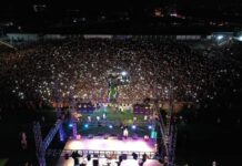 Concert de Youssoupha à l’occasion des 15 ans de Radio Espace : le stade Petit Sory a refoulé du monde ce vendredi