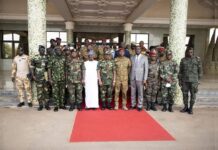 Burkina Faso : les chefs d’Etat-Major des pays membres de la CEDEAO rencontrent le MPSR