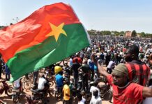 Burkina Faso: manifestation des partisans des putschistes à Ouagadougou