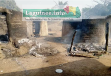 S/P Banian(Faranah) : une dizaine de cases brûlées dans le district de Bambaleya