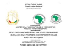 Avis de demande de cotation pour l’acquisition de quatre (4) appareils GeneXPert