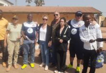 5ème édition du Tournoi de football de Boké : UMS et ses partenaires offrent des équipements sportifs aux 16 équipes