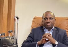 Le Président Antonio Souaré au Sénégal pour l’inauguration du nouveau stade