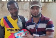 Maci: Sanoussy Bah offre un magasin en chantier pour usage humanitaire