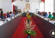 Guinée: Col. Doumbouya invite ses ministres à « mettre en valeur 50 hectares pour la culture du riz»