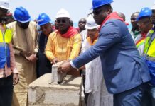 Dixinn : Guillaume Hawing lance les travaux de construction d’une école primaire sur les ruines de l’ex domicile de Dalein