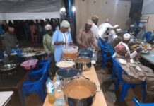 Siège de l’UPR: Bah Ousmane offre une rupture collective du jeûne à ses militants