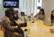 Paris : Les émissaires du FNDC échangent avec la FIDH de la situation sociopolitique guinéenne