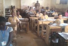 Examen d’entrée en 7ème année : 7110 candidats dont 3207 filles affrontent les épreuves à Mamou