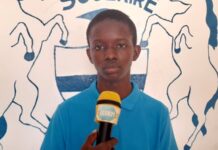 BEPC : Tidiane Sow 1er de la région de Conakry « Je me suis fixé comme objectif d’être parmi les 100 premiers »