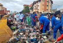 Assainissement de la commune de Ratoma: sur les pas des ministres choisis dans les quartiers
