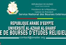 Service National des Bourses Extérieures : une vingtaine de bourses offertes par une université égyptienne