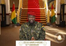 64ème anniversaire de l’Armée Guinéenne : voici le discours intégral du Colonel Doumbouya