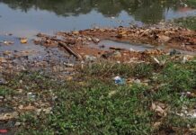 Conakry : le lac de sonfonia envahi par des ordures et des constructions anarchiques