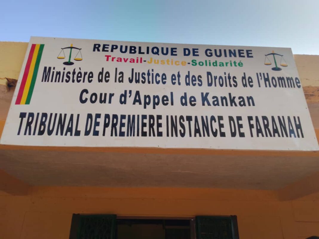 Tribunal de Première Instance de Faranah, Laguinee.info