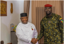 Conakry : Colonel Mamadi Doumbouya reçoit ce samedi, le président Julius Maada Bio