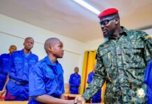 Camp Alpha Yaya : le Colonel Mamadi Doumbouya inaugure le Prytanée militaire de Guinée