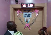 Groupe Afric Vision : le studio de la radio Love Fm baptisé Sanou