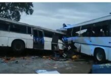 Une collision entre deux bus au Sénégal fait 38 morts