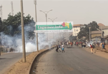 Jour de manif : les activités paralysées, des échauffourées signalées à plusieurs endroits