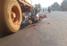 Kindia : un motard meurt dans un accident de la circulation