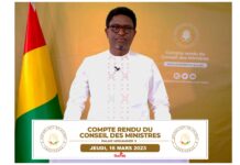 Conseil des ministres : voici le compte rendu