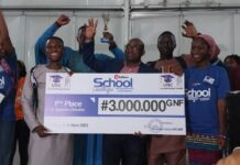 School challenge : le lycée Titi Camara rafle la première place, obtient cinq bourses et une enveloppe de plusieurs millions