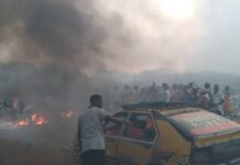 Conakry : les jeunes du quartier Dar es Salam dans la rue